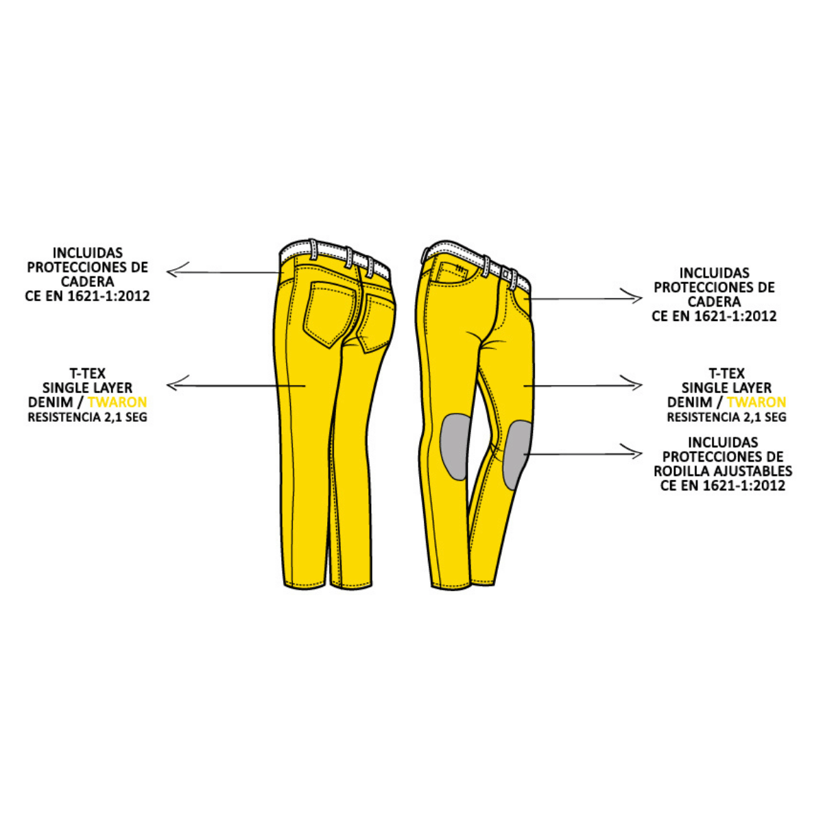 Pantalón PMJ Man New Rider (A)