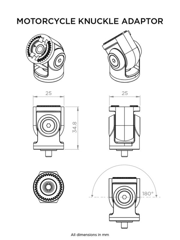 Adaptador de unión QUAD LOCK