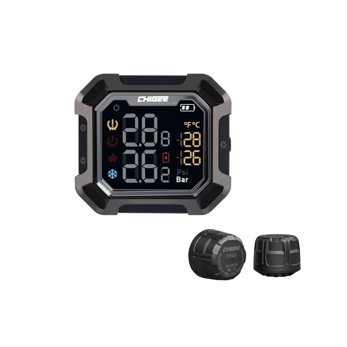 MONITOR DE PRESION DE NEUMATICOS CHIGEE G3