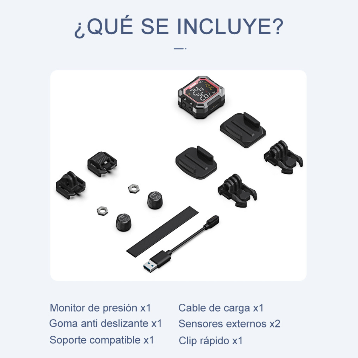 MONITOR DE PRESION DE NEUMATICOS CHIGEE G3