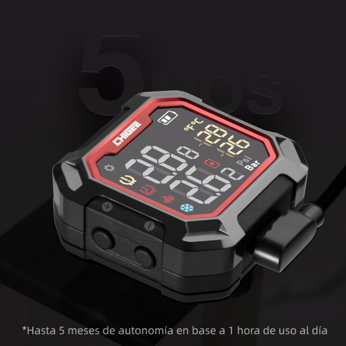 MONITOR DE PRESION DE NEUMATICOS CHIGEE G3