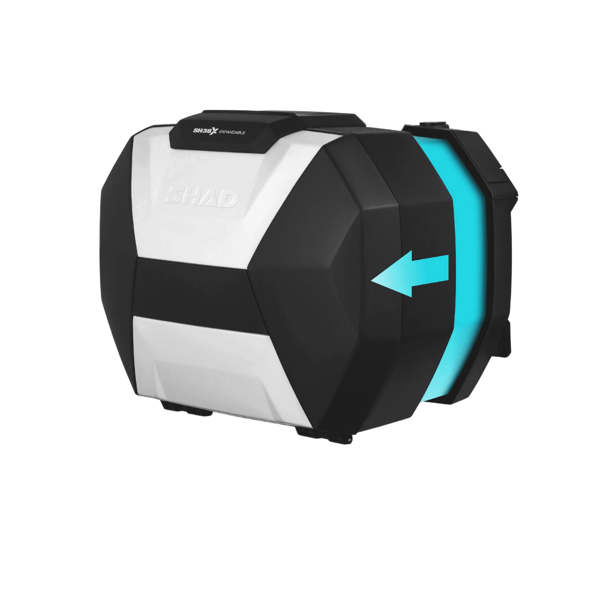 MALETAS LATERALES EXPANDIBLES SH38X Aluminio