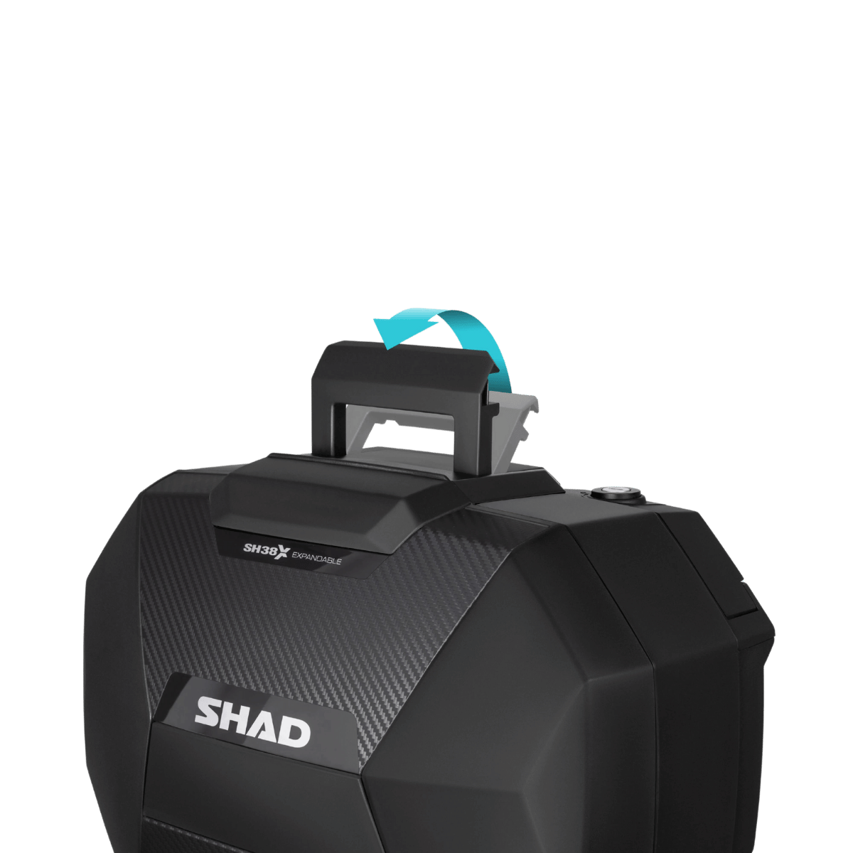 MALETAS LATERALES EXPANDIBLES SH38X CARBONO