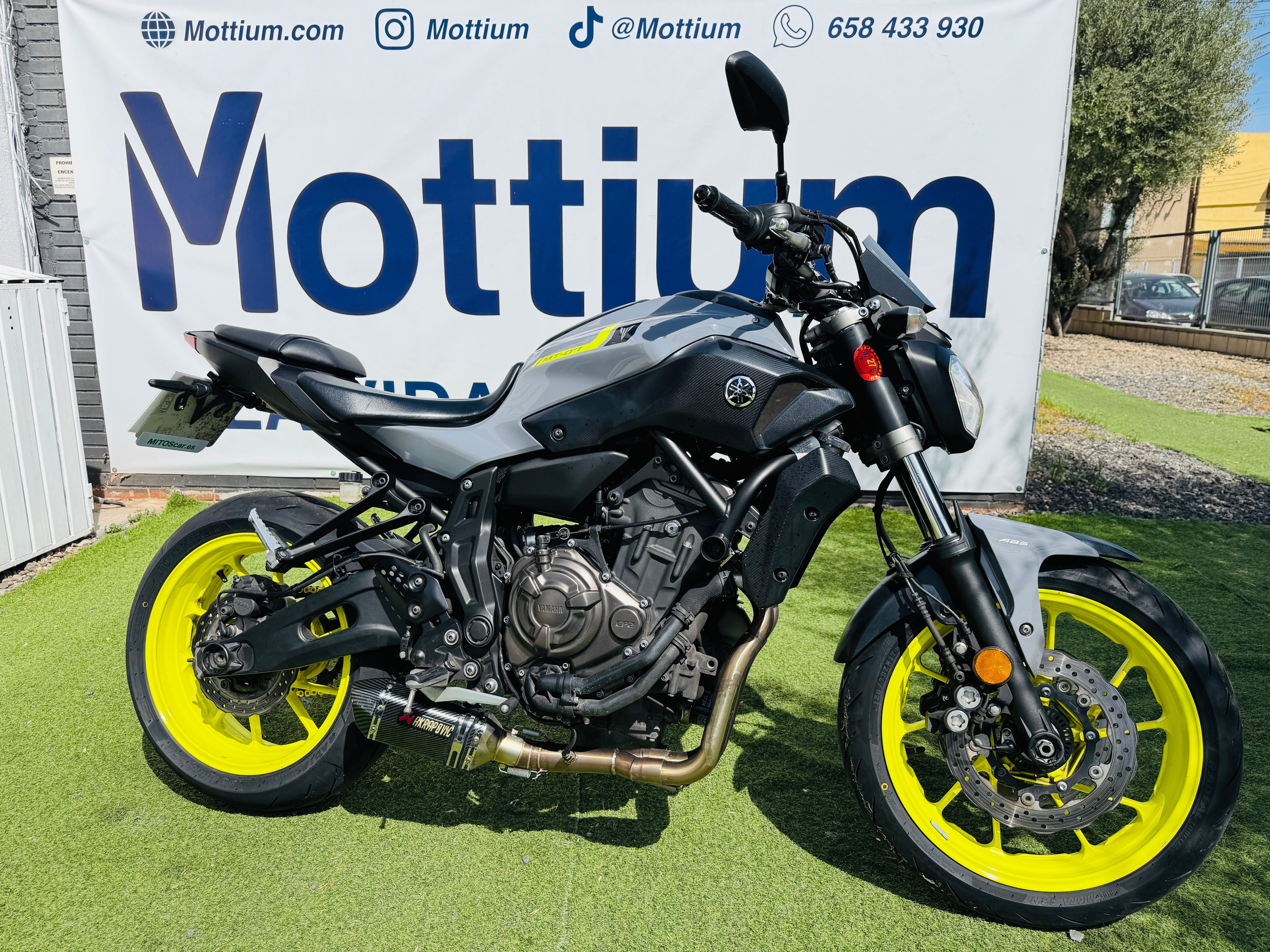 YAMAHA MT07 ABS A2
