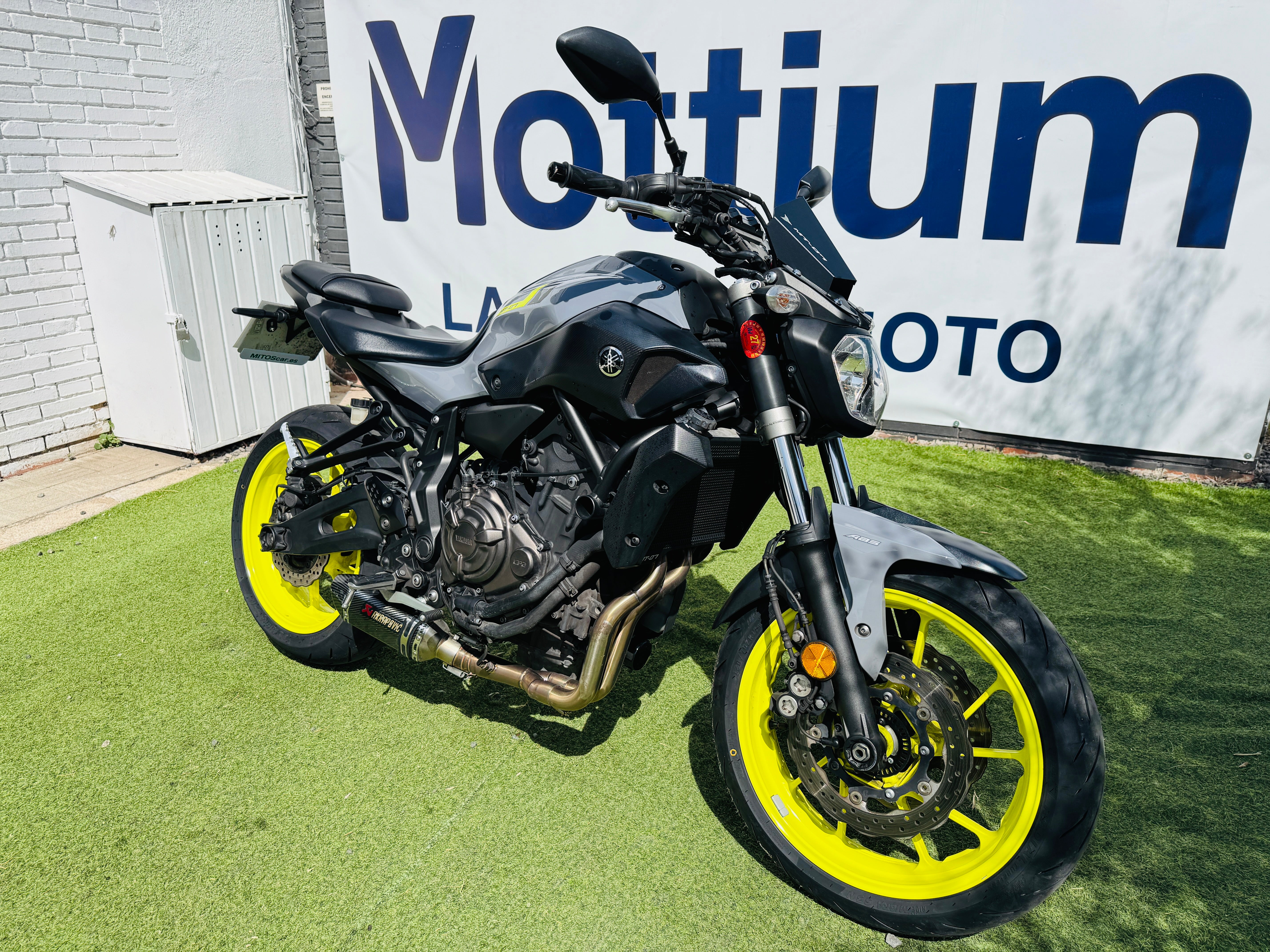 YAMAHA MT07 ABS A2